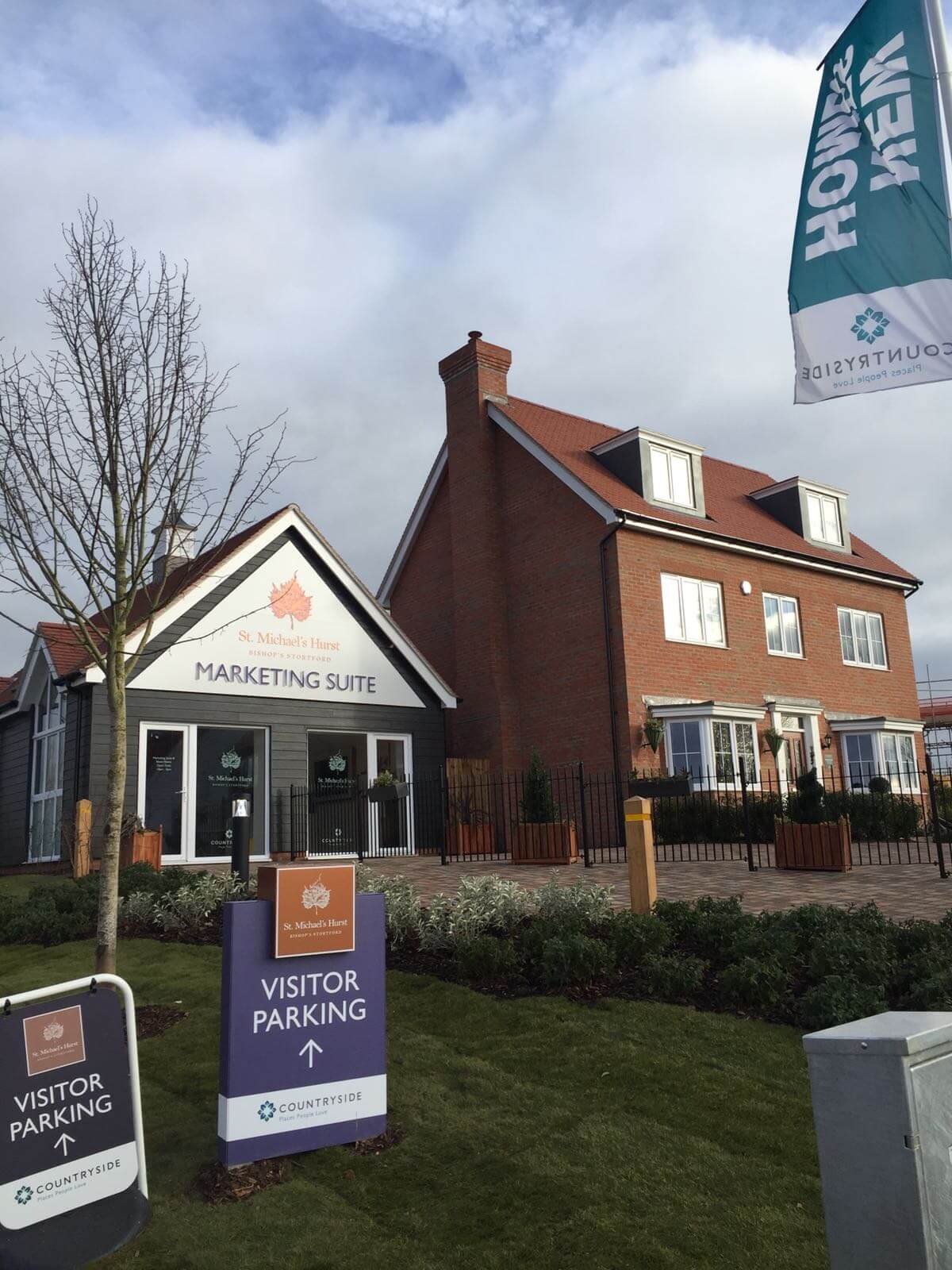 New Build development by Countryside Properties